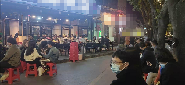 宝安海雅缤纷城附近临街带外摆黄金旺铺招租或转让